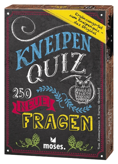 Bild von Kneipenquiz: 250 Neue Fragen 1. Erweiterung (Moses Verlag)