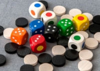 Bild von Würfel Blitz