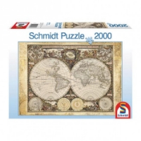 Bild von Historische Weltkarte 2000 Teile