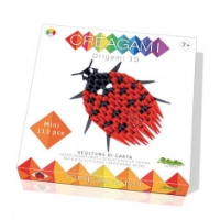 Bild von Origami 3D Marienkäfer 113 Teile (Creagami)