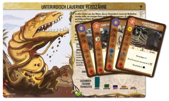 Bild von Spirit Island: Unterirdisch lauernde Reisszähne Mini Erw.