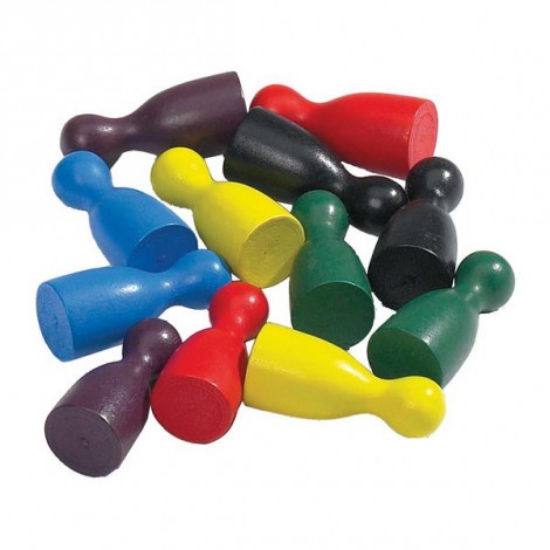 Bild von Halmakegel gross schwarz und violett