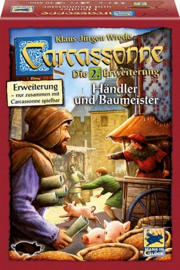 Bild von Carcassonne - Händler & Baumeister 2. Erw.