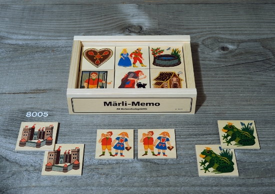 Bild von Märchen-Memo aus Holz