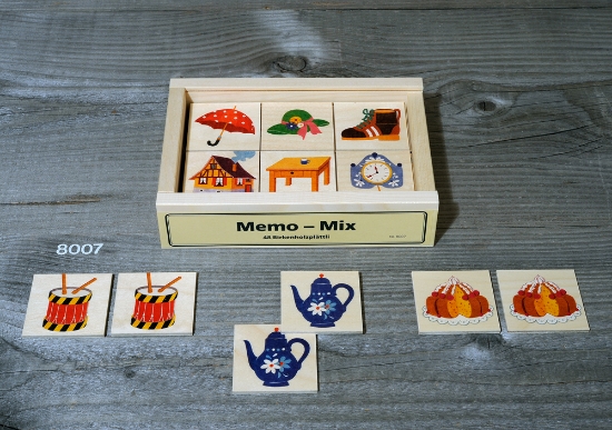 Bild von Memo-Mix aus Holz