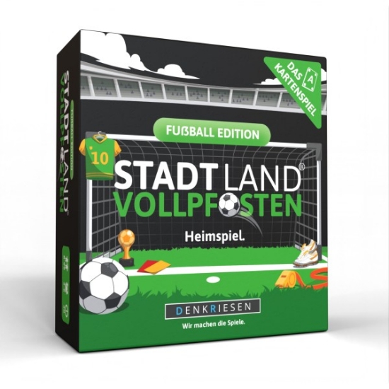 Bild von STADT LAND VOLLPFOSTEN: Das Kartenspiel – FUSSBALL EDITION - "Heimspiel."