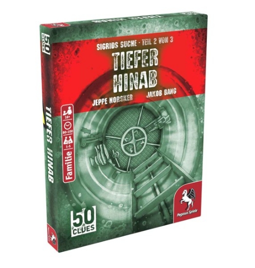 Bild von 50 Clues – Tiefer hinab (Sigrids Suche, Teil 2 von 3)