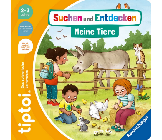 Bild von Tiptoi Buch Meine Tiere