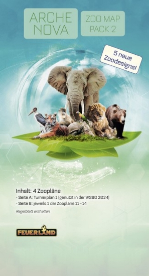 Bild von Arche Nova -  Zoo Map Pack 2 - Minierweiterung
