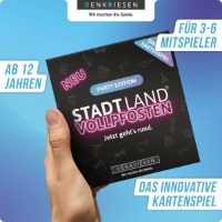 Bild von STADT LAND VOLLPFOSTEN: Das Kartenspiel – Party Edition