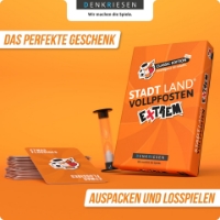 Bild von Stadt Land Vollpfosten Classic Edition – "Intelligenz ist relativ."  Extrem