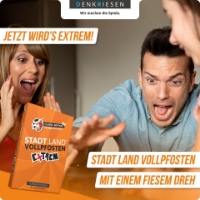 Bild von Stadt Land Vollpfosten Classic Edition – "Intelligenz ist relativ."  Extrem