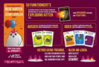 Bild von Exploding Kittens Party-Pack (für bis zu 10 Spieler)
