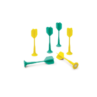 Bild von Ersatzteilset 6 Darts - gelb/türkis(Scratch)