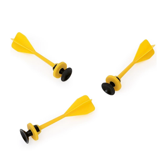 Bild von Blasrohr Dart Set gelb