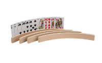 Bild von Spielkartenhalter aus Holz - 4er Set - 35 cm