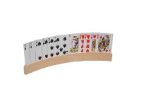 Bild von Spielkartenhalter aus Holz - 4er Set - 35 cm