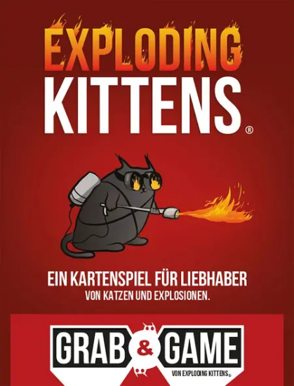 Bild von Exploding Kittens - Grab & Game
