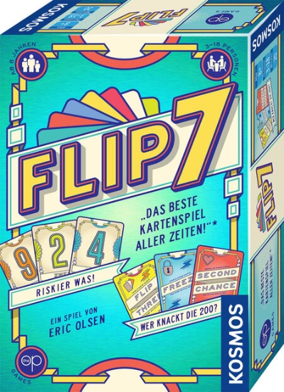 Bild von Flip 7 - Nominiert zum Spiel des Jahres 2025