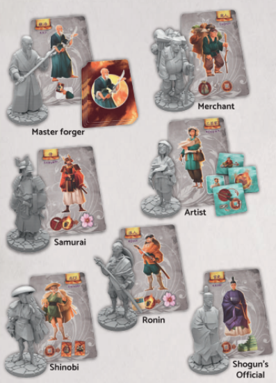 Bild von Shogun No Katana Wandering Characters Erw. (Placentia Games)