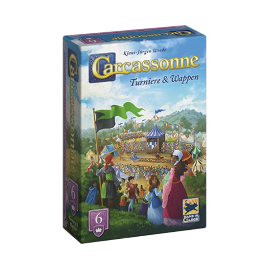 Bild von Carcassonne - Turniere & Wappen 6. Erw.