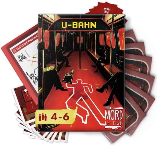 Bild von Mord bei Tisch: U-Bahn