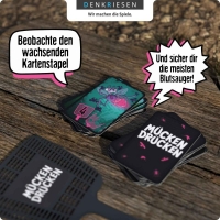 Bild von Mücken Drücken – "Ein Hauen und Stechen."