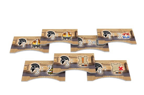 Bild von Thebai: Alternative Torplättchen [Mini-Erweiterung]